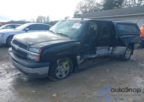 2005 Chevrolet Silverado 1500 Ls из США, поврежденный, VIN 1GCEC19TX5Z137997